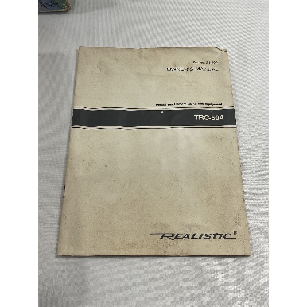 Realistic TRC 504 Voice Operated Two Way Audionic Communication System - Picture 4 of 10